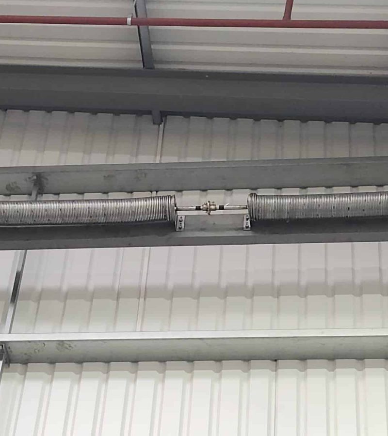 3 - two new lifting springs & cables supplied and installed for DAMS furniture in Knowsley